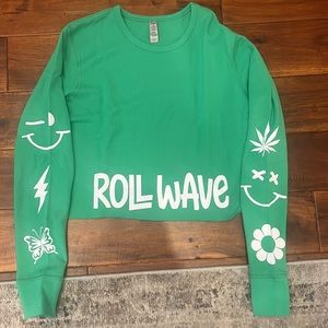 Tulane University Roll Wave long sleeve